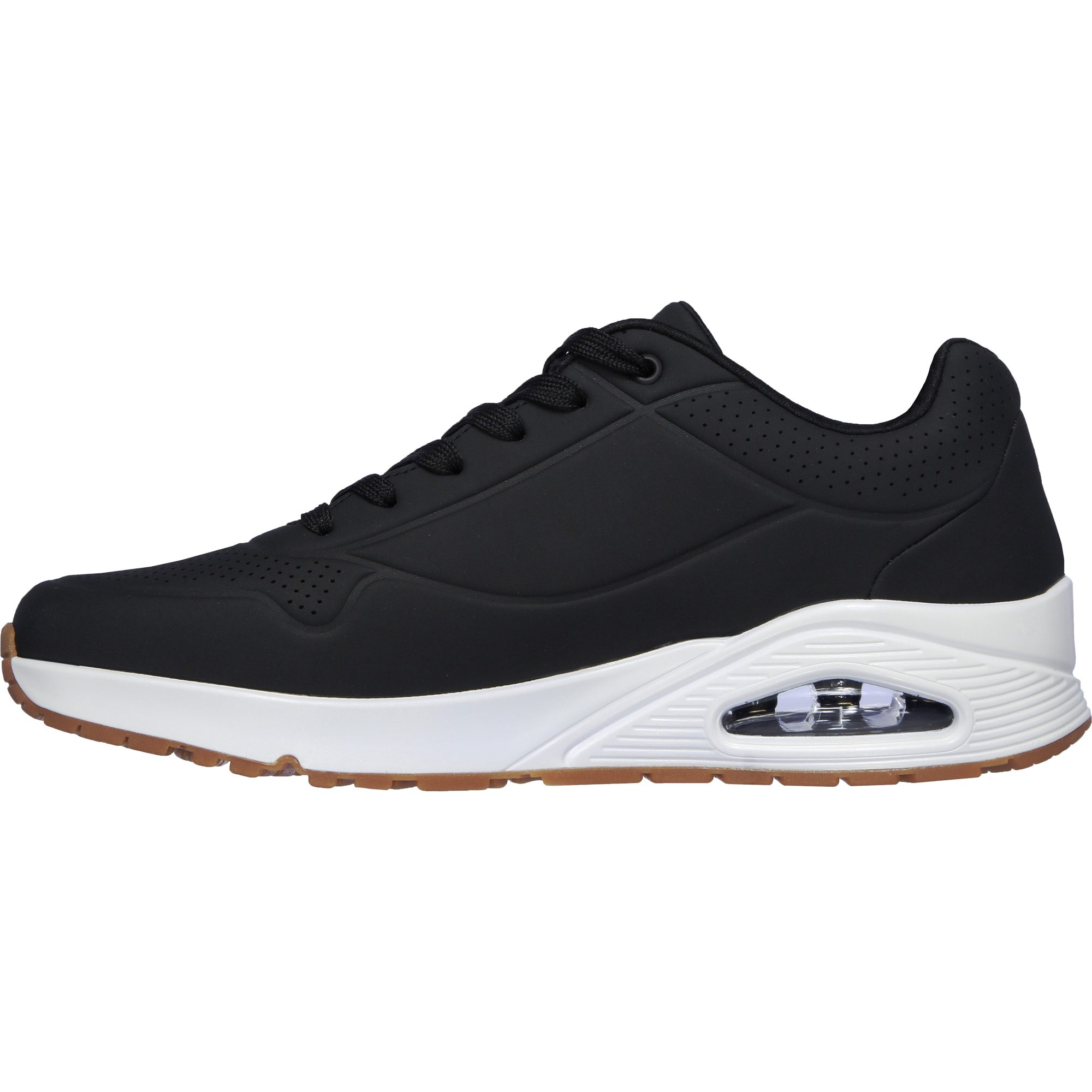 Skechers Uno Stand On Air Sneaker Herren schwarz