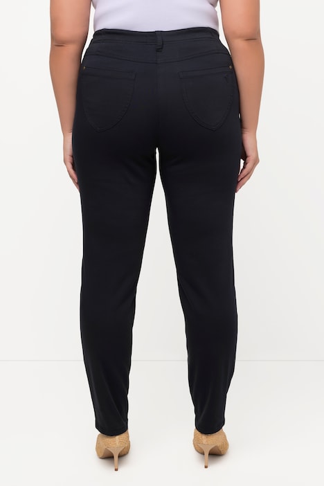 Hose Sophie, Stickerei, schmale 5-Pocket-Form