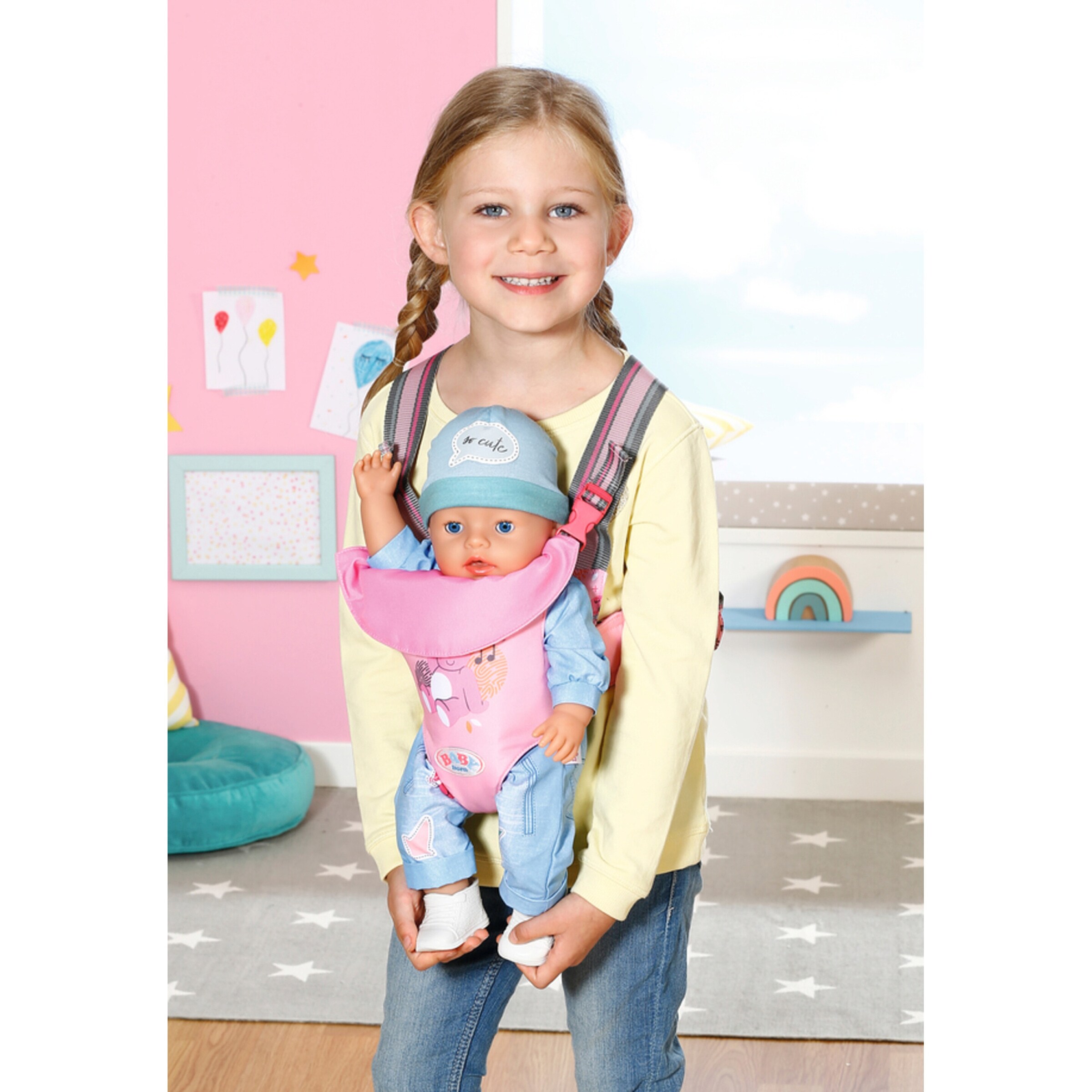 Zapf Creation - BABY BORN Puppen Babytrage