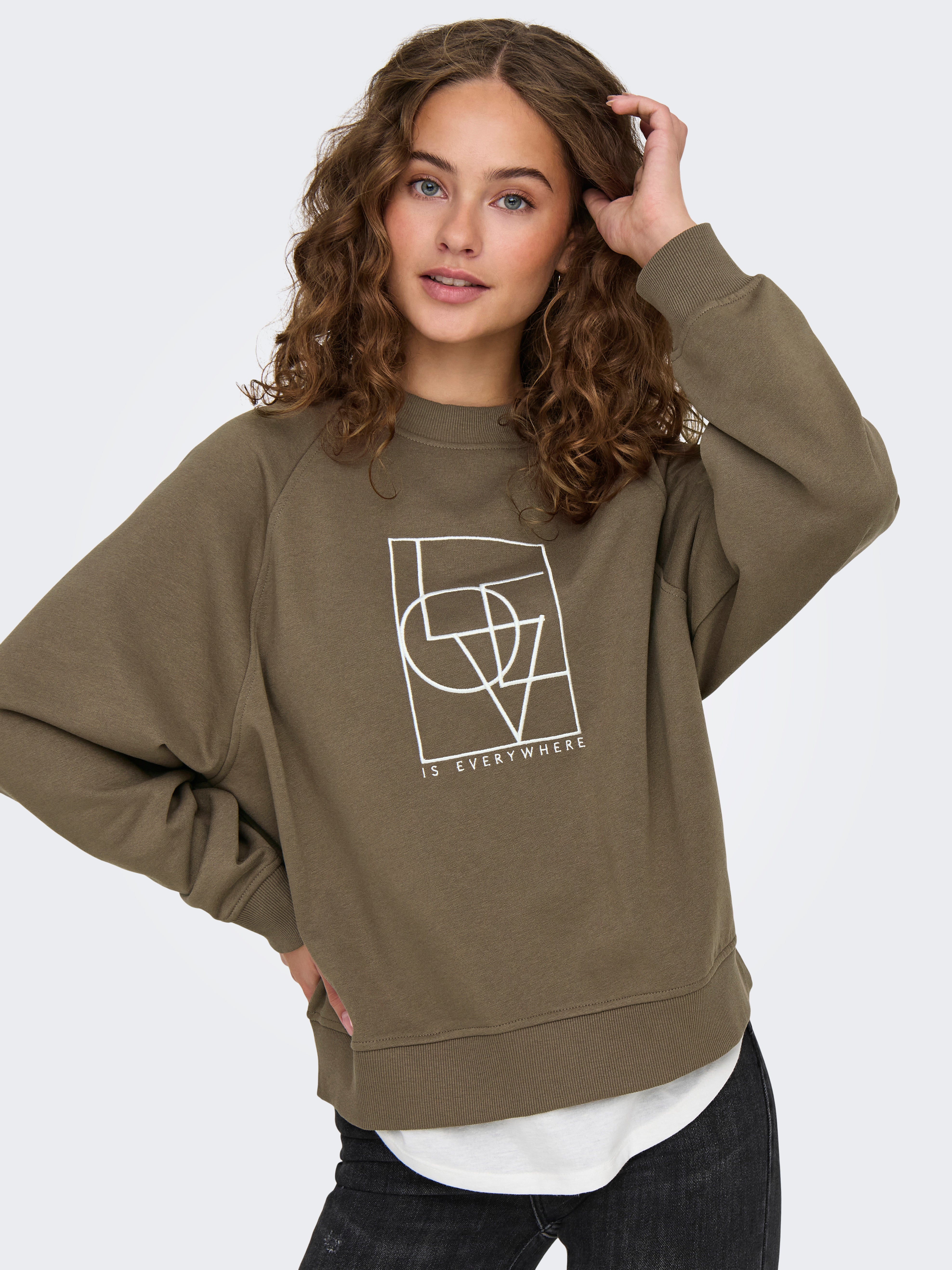 JDYBAMBI Sweatshirt Walnut