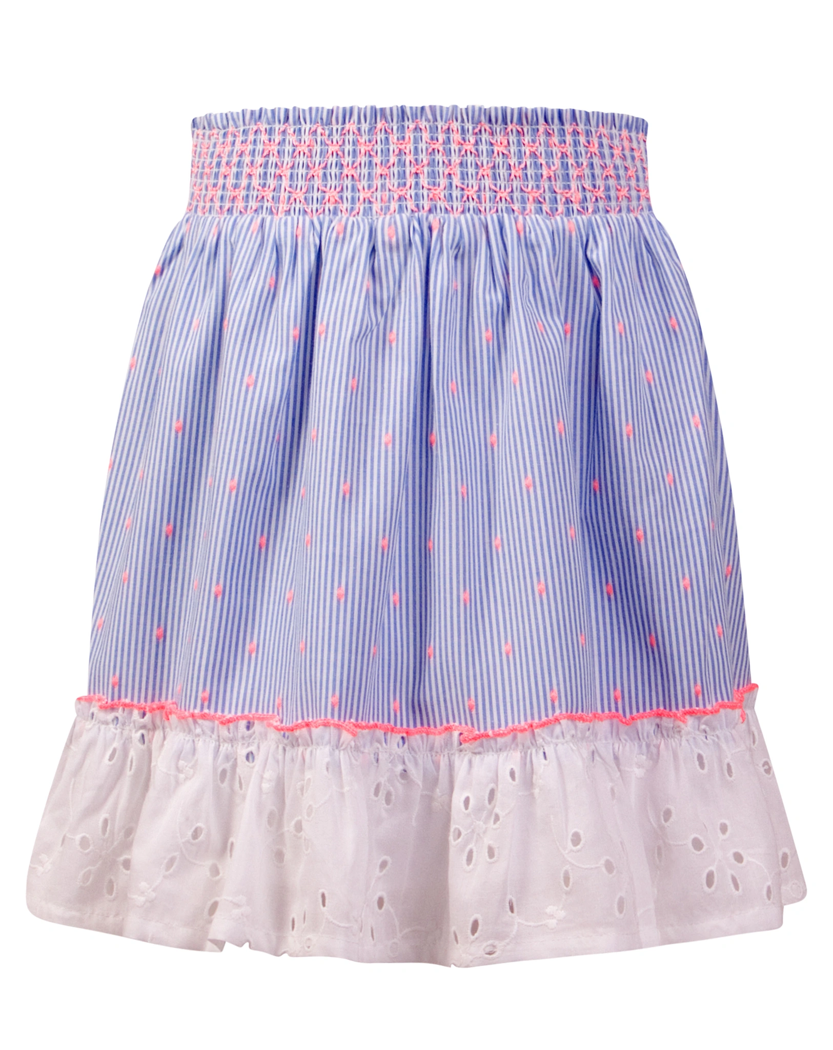 Rock DOTS & STRIPES in arctic blue