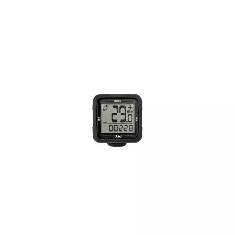 Cyklocomputer M-WAVE XIV SILICON 14 functions - Black