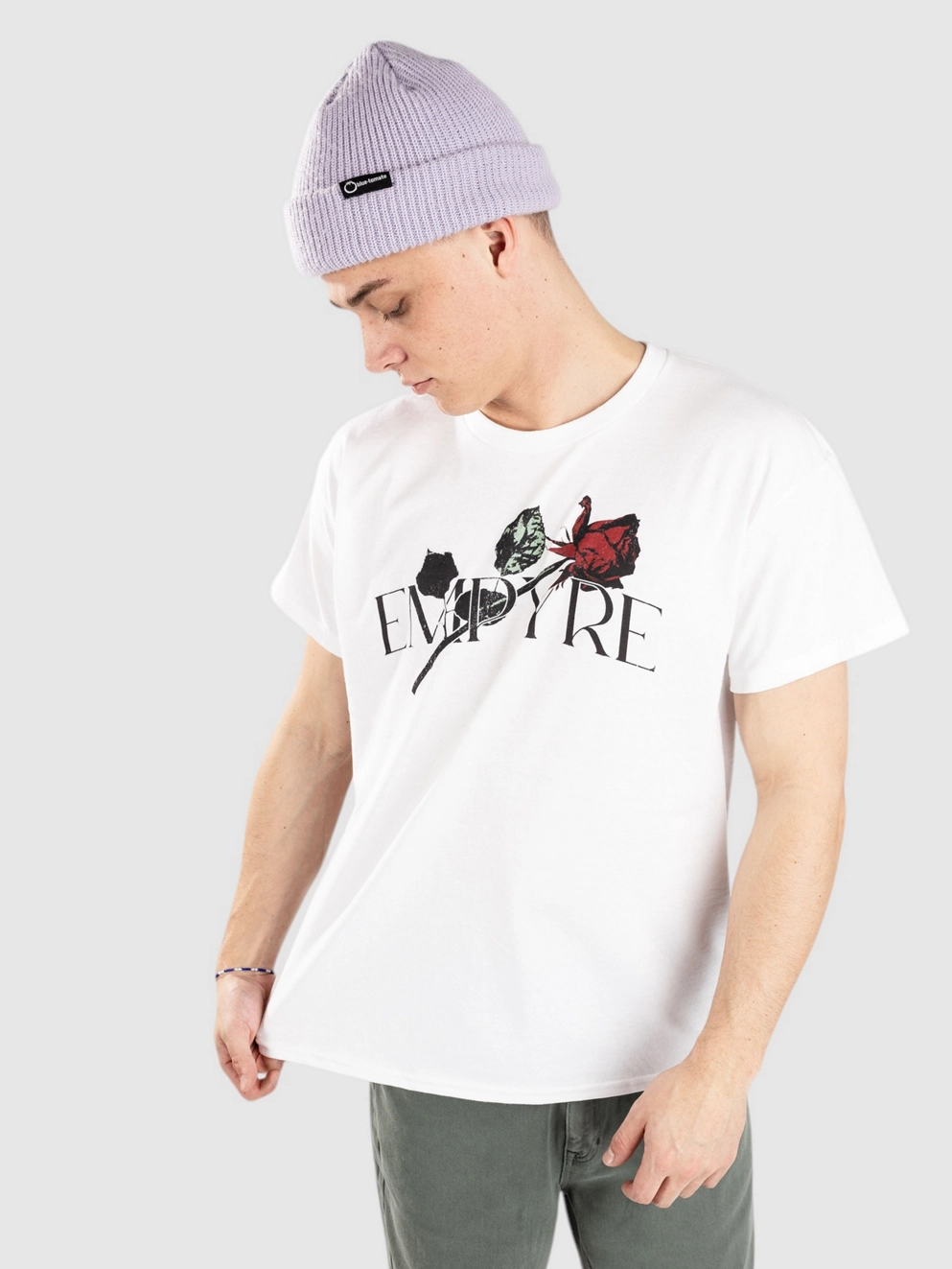 Empyre Contrast Eagle T-Shirt blanc white