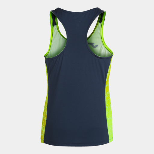 Regata Joma Elite VIII Amarelo Fluorescente Azul Marinho