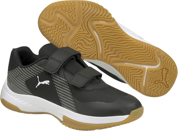 Puma Varion Velcro indendørssko Sort