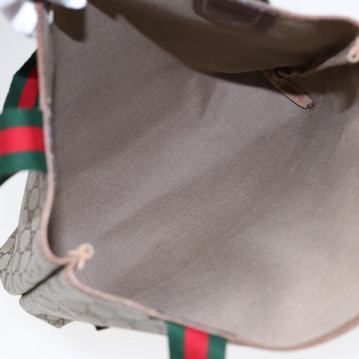 Gucci Vintage Gucci Shoulder Bag Brown