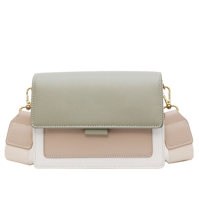 Daelynn - Flap Color Block Crossbody Bag
