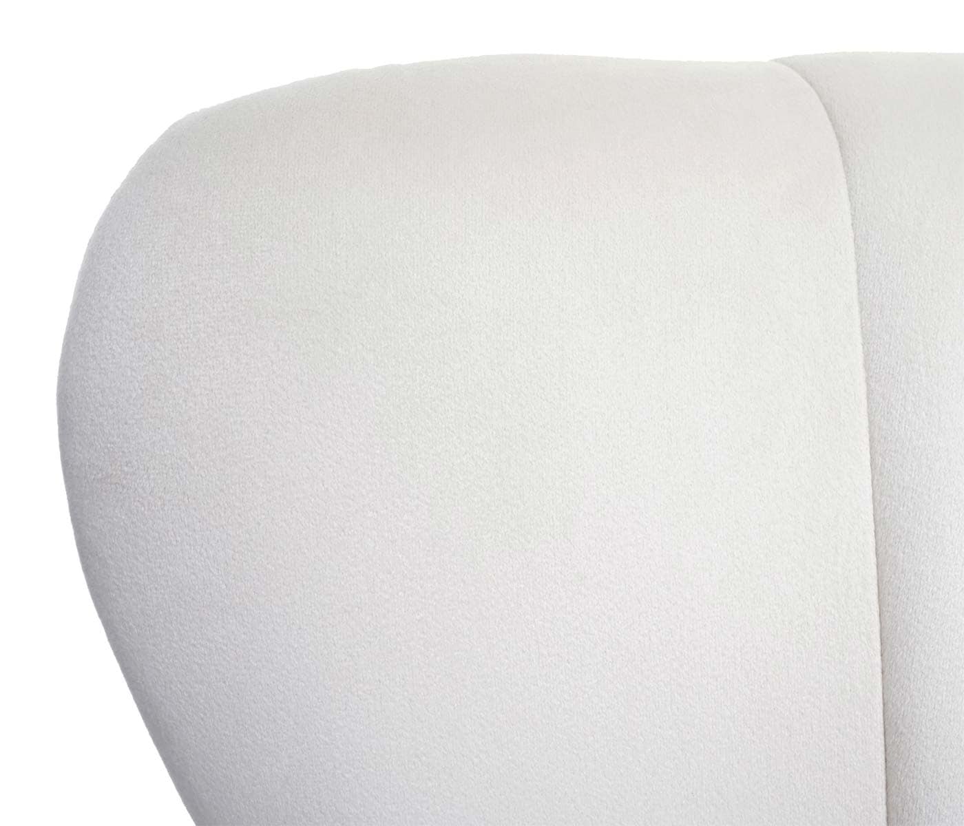 Lounge-Sessel MCW-K37, Cocktailsessel Polstersessel Sessel, Samt (280g/m²) ~ creme-beige