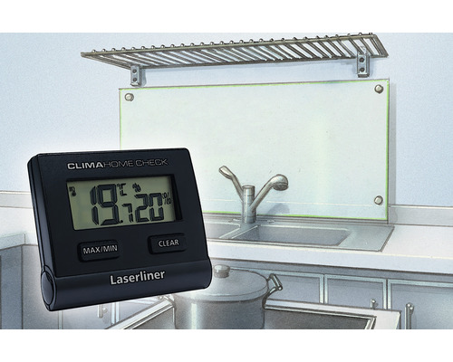 Digitale hygrometer Laserliner ClimaHome-Check