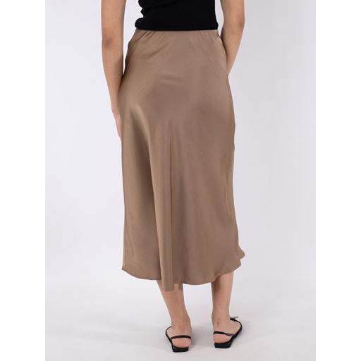 Neo Noir Bovary Nederdel, Dark Taupe, 38