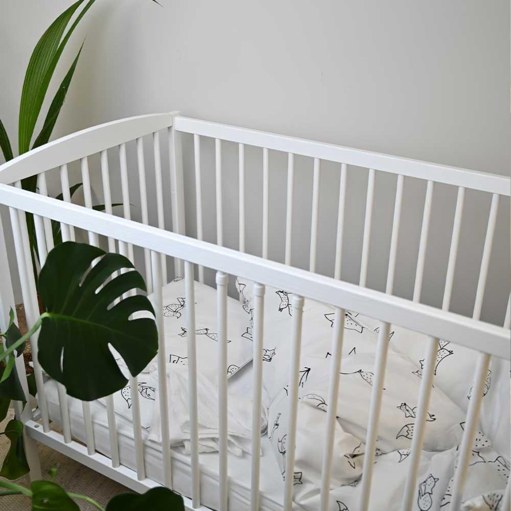 Køb Nordbaby White Tremmeseng Lassio 60X120