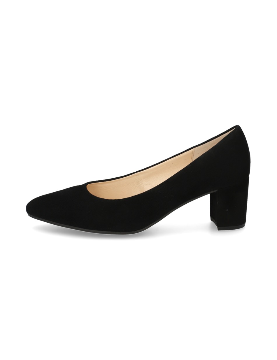 Veloursleder Pumps