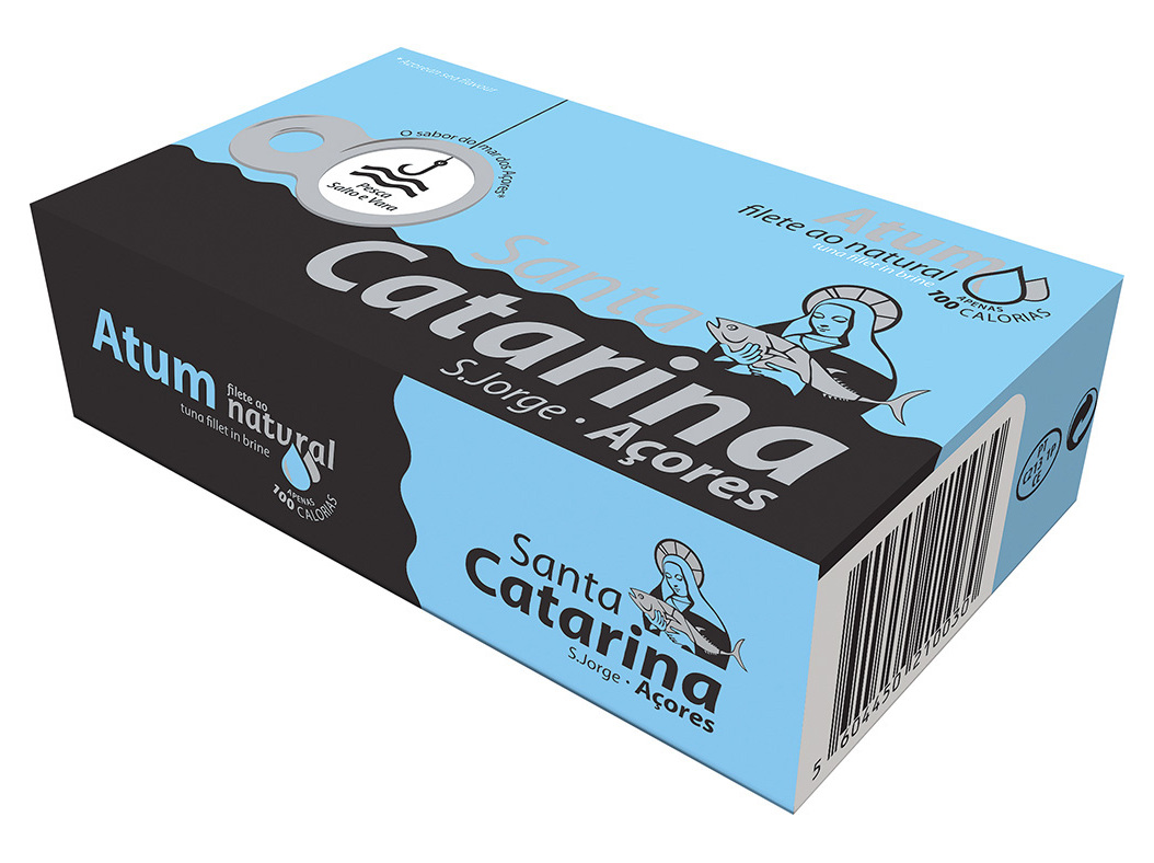 FILETE ATUM SANTA CATARINA AO NATURAL 120(85)G