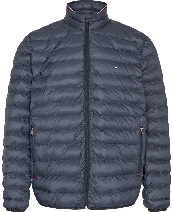 Tommy Hilfiger CORE PACKABLE CIRCULAR JACKET Desert sky