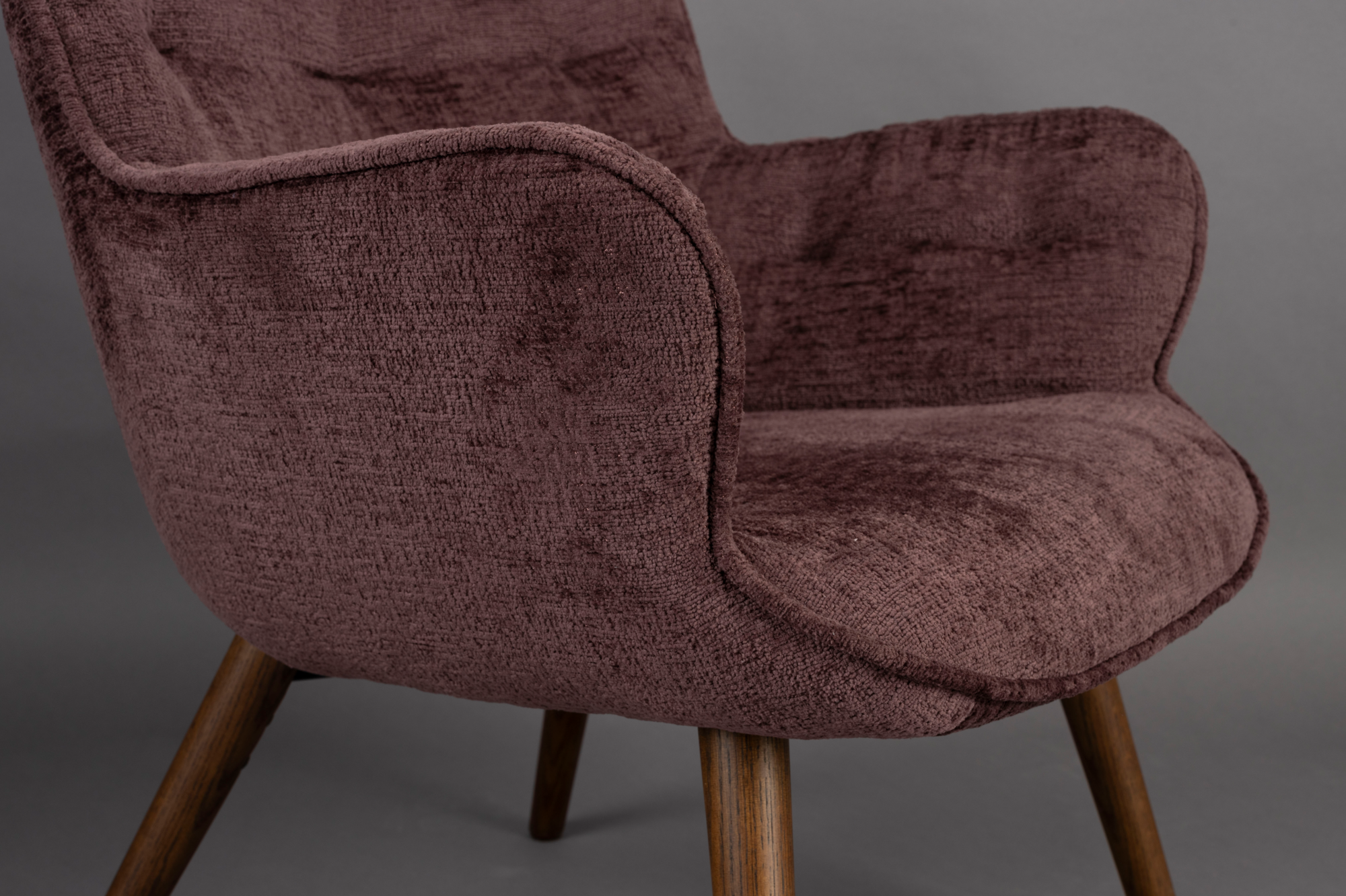 Fauteuil Lenn Plum