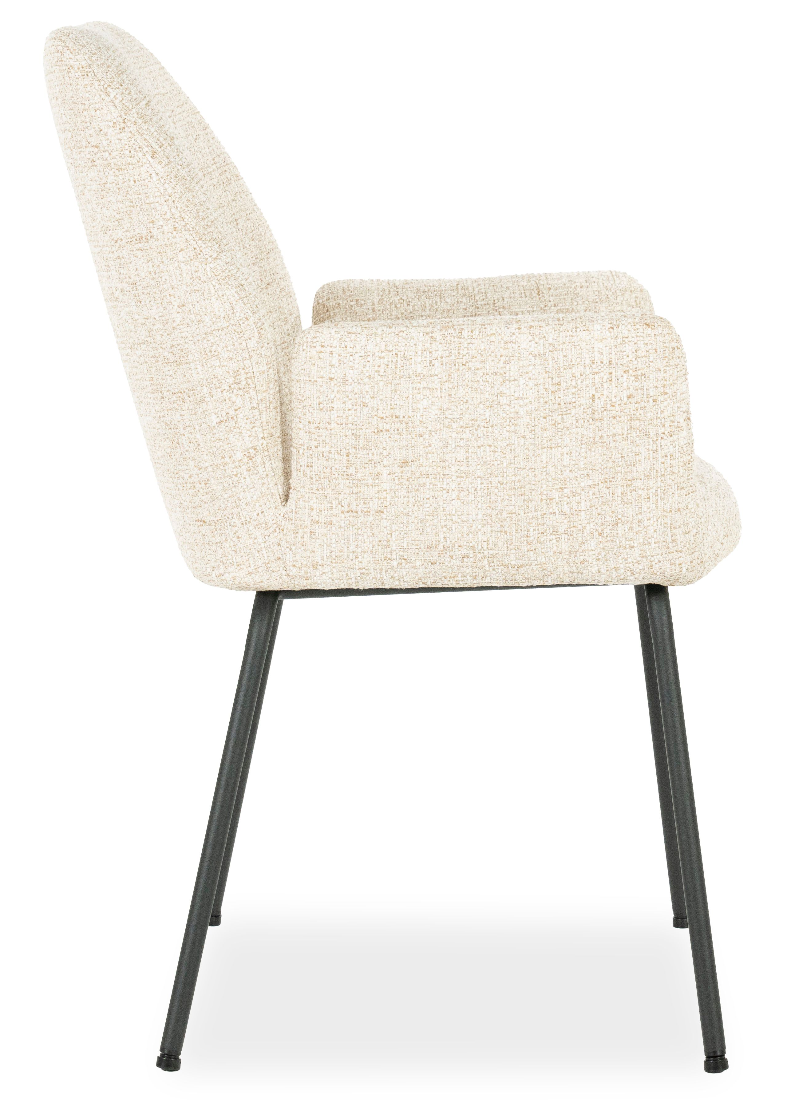 Eetkamerstoel 96336 beige Indy B58 x D63 x H89 cm