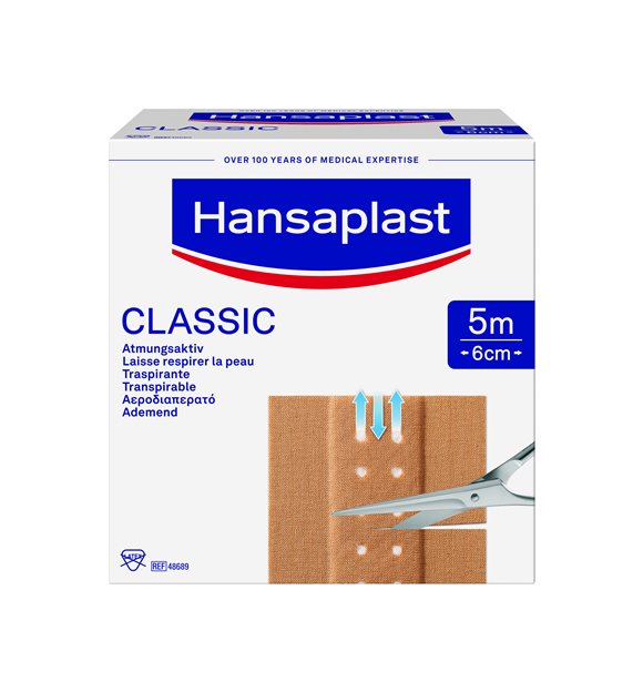 Hansaplast Meter Classic 5mx6cm 1 Stk