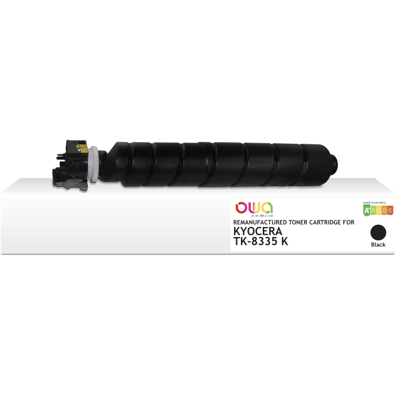 Toner remanufacturé OWA - standard - Noir - pour KYOCERA TK-8335 K