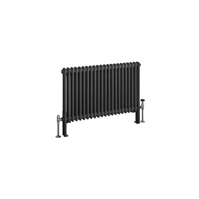 Eastbrook Imperia 2 koloms radiator 100x60cm 1407W antraciet