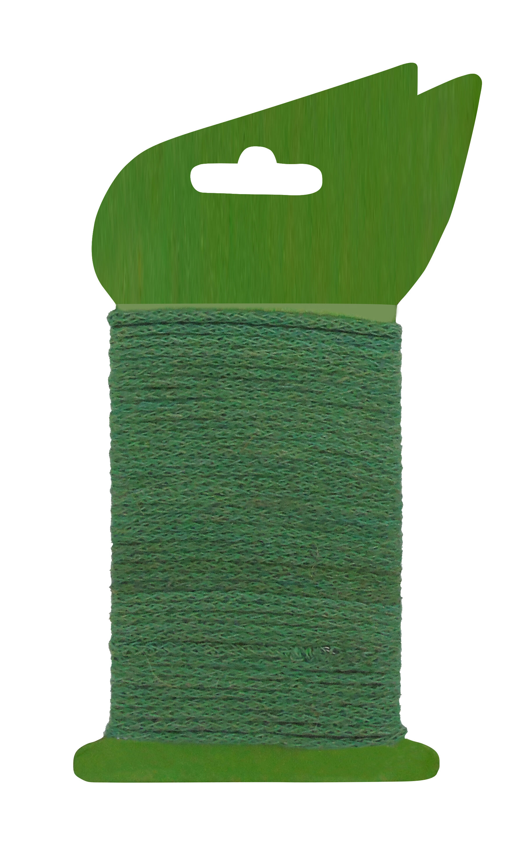Nature - Bindtouw met ijzeren kern - Groen - 17x9.5x5 cm - 500 cm