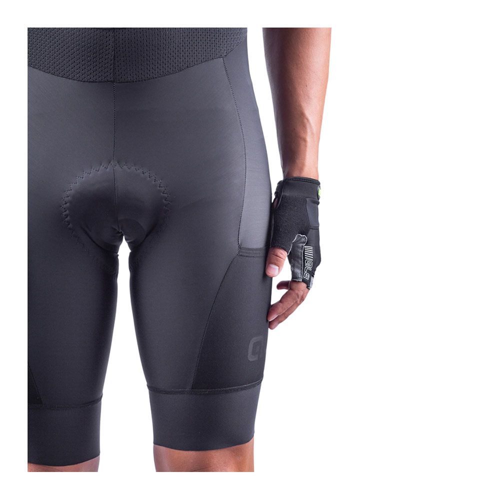 Ale STONES CARGO - Cuissard À bretelles Homme black