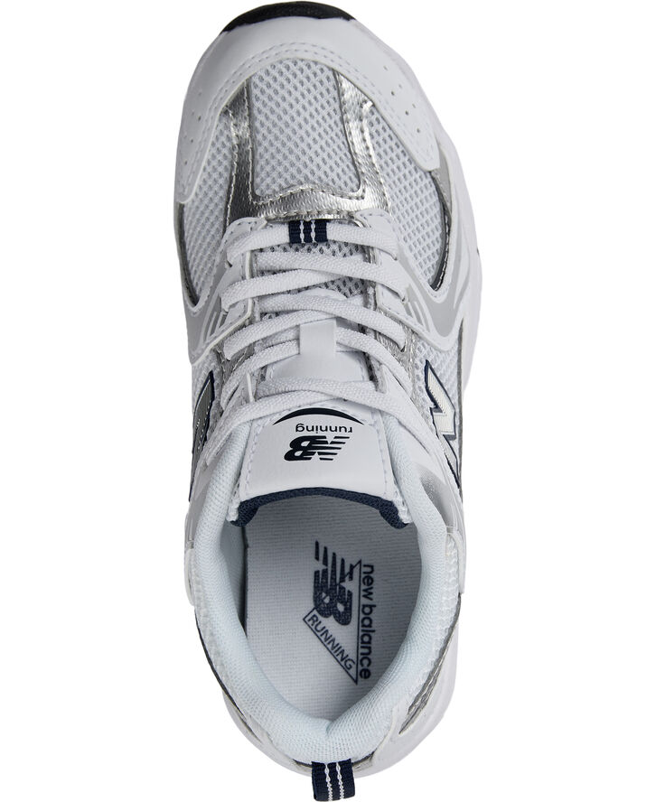 New Balance New Balance 530 Kids Bungee Lace White