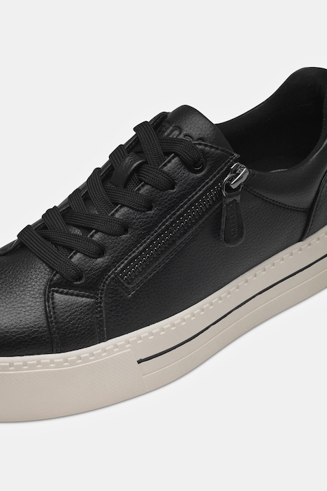 Plateau-Sneaker, Jana Softline, vegan, Lederoptik, Weite H