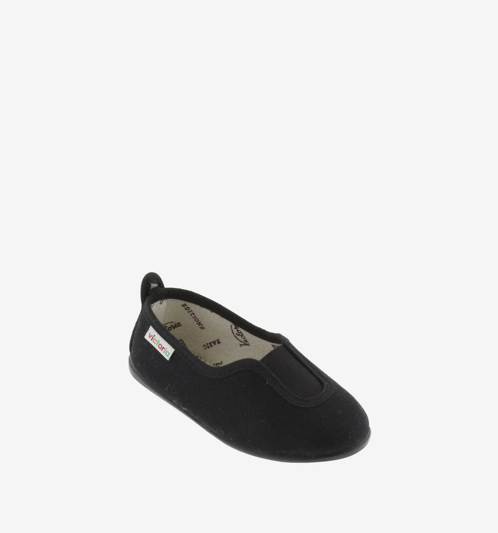 GIMNASIA TOILE BIO Baskets sport pour femme NEGRO