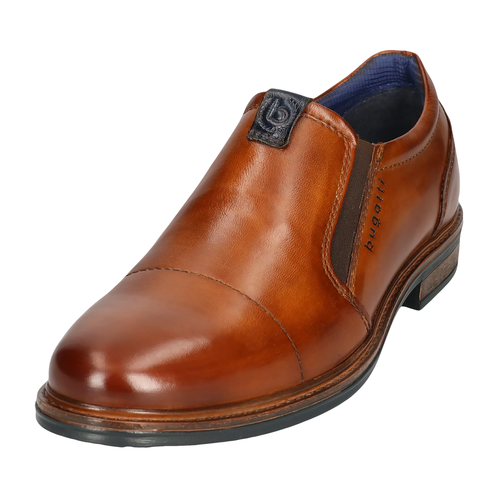 Slipper cognac