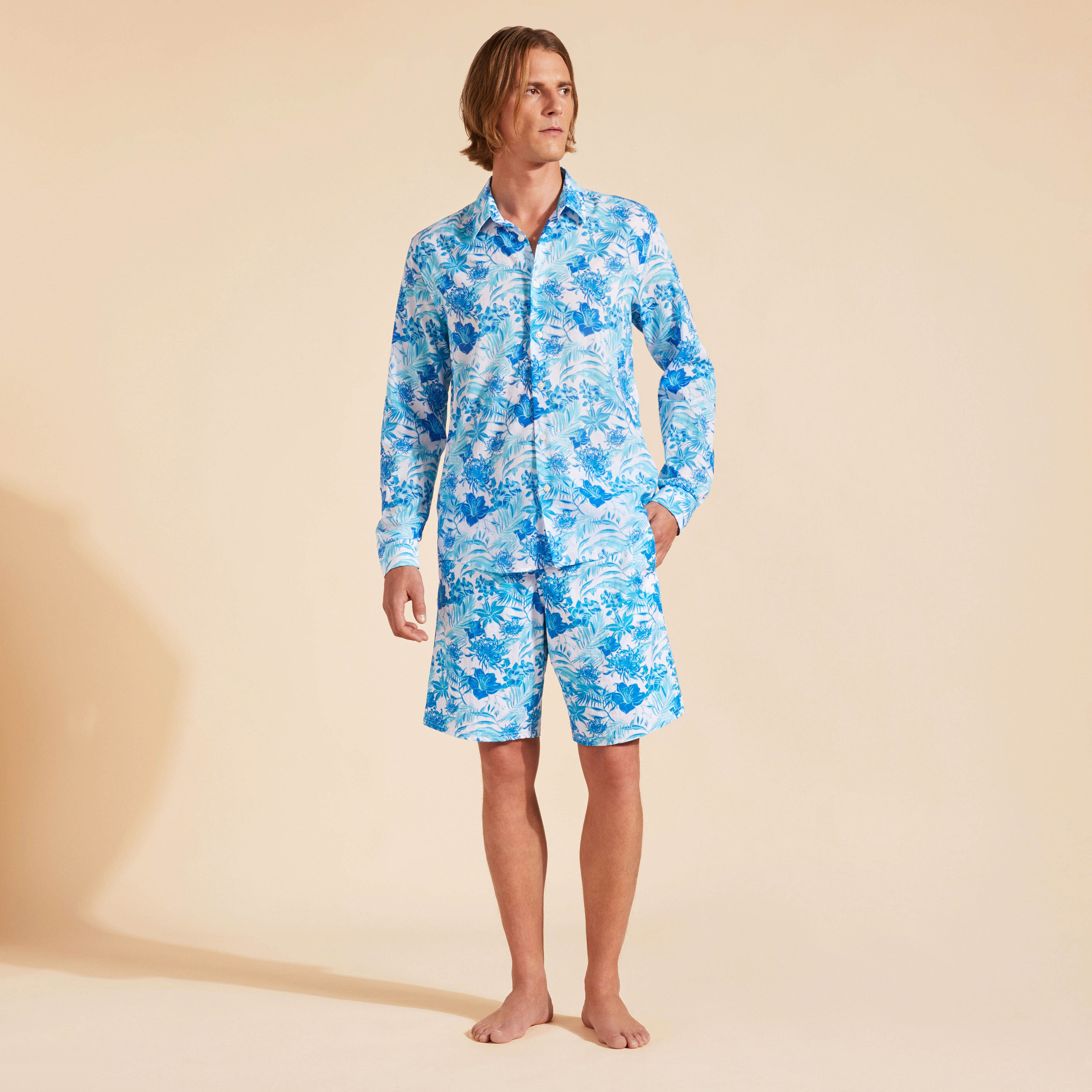 Total Look Tahiti Flowers | Maillot de Bain Homme Vilebrequin