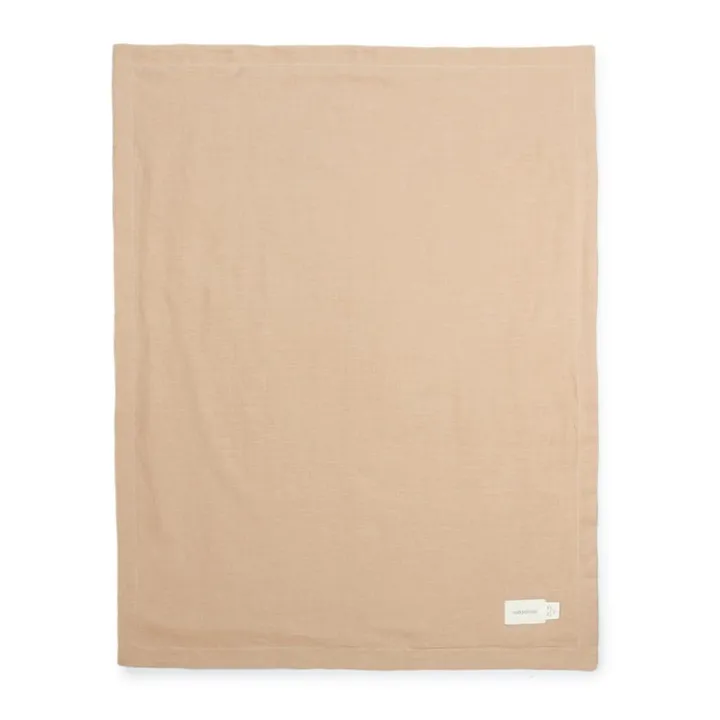 Nobodinoz Couverture légère - Lin Français | Sable