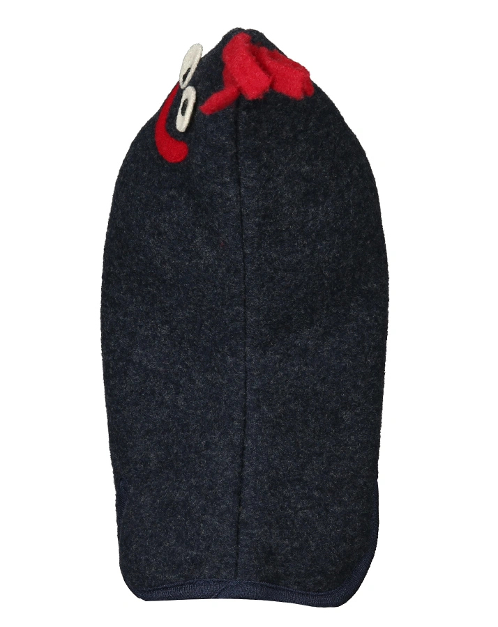 Woll-Schlupfmütze MAX in marine