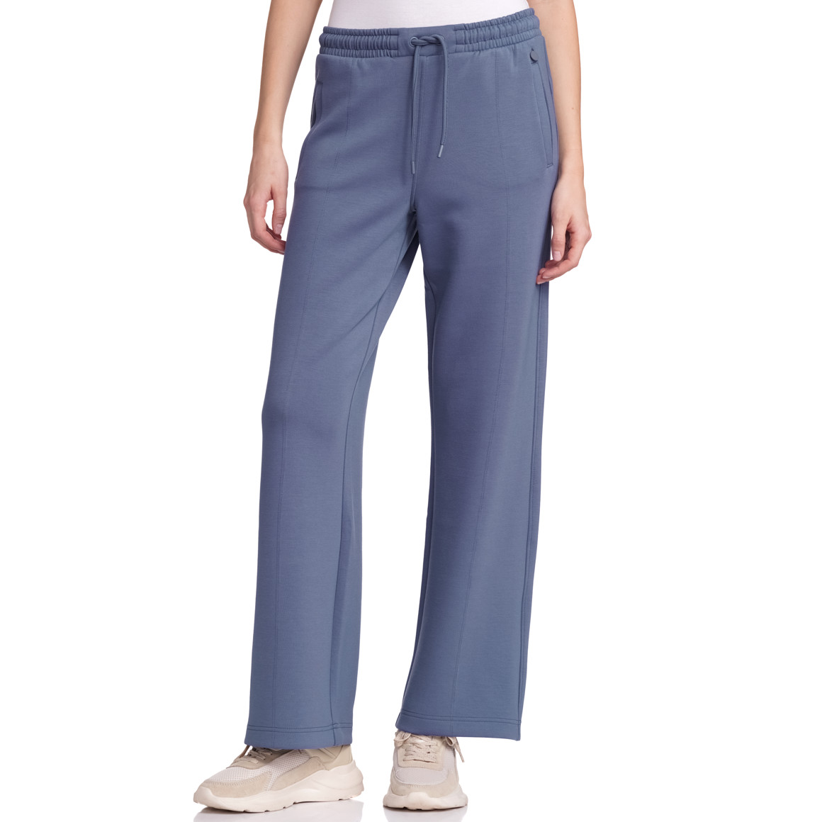 Gina Collection Damen Jogpants aus Modal-Mix blau