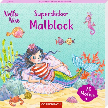 Coppenrath Verlag Superdicker Malblock - Nella Nixe