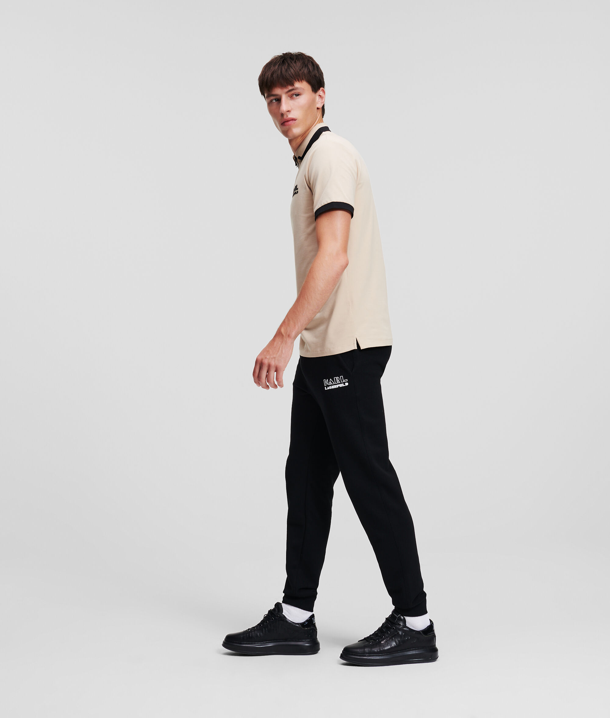 Polo avec logo Karl