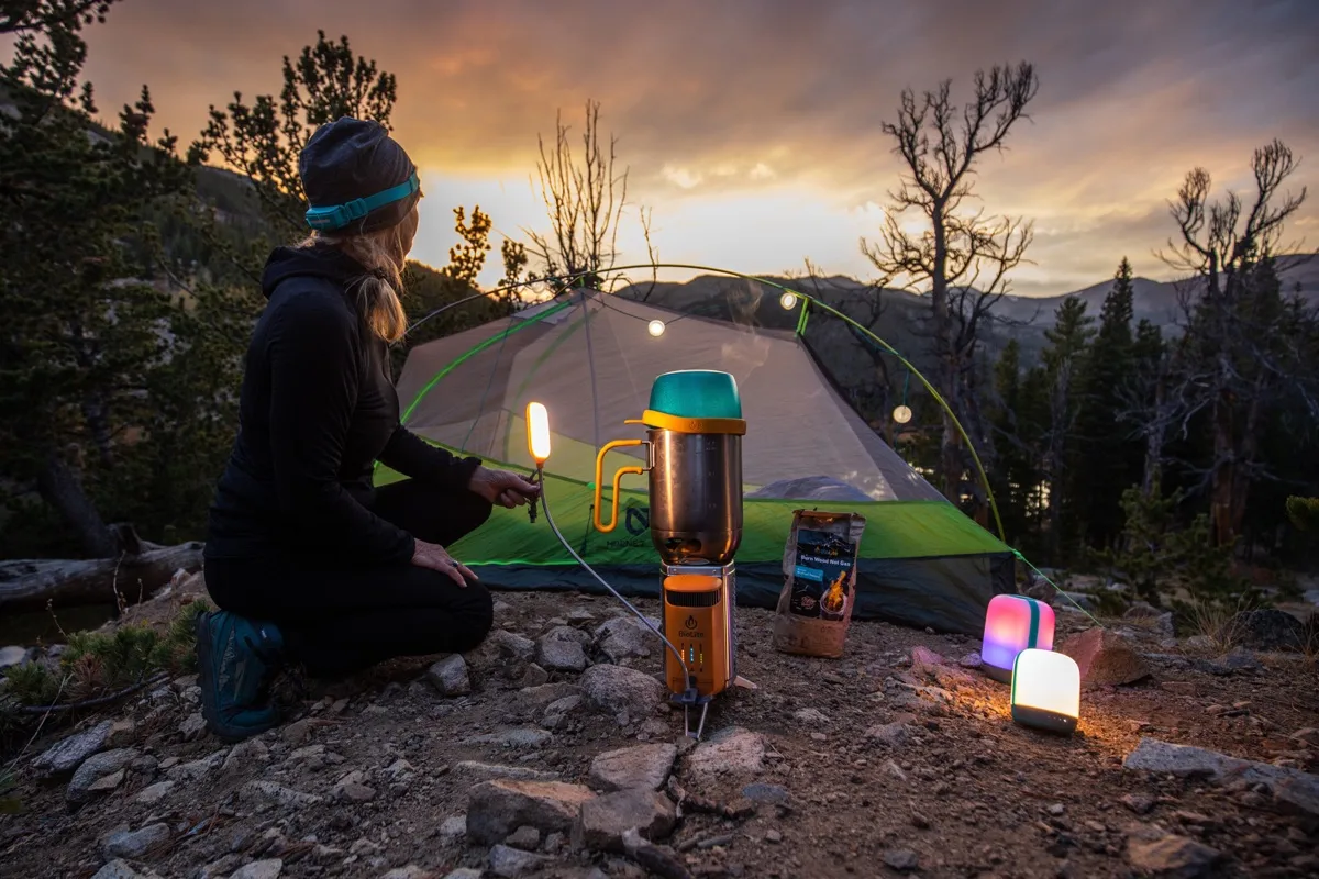 BioLite Campstove Complete Kit Orange