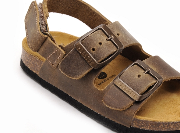 Plakton nu pieds enfant poli 126095 kaki