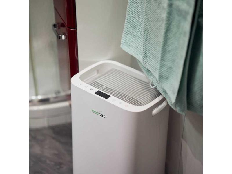 Ecofort Entfeuchter ecoQ DryAir 20L Energy Saver 50 m² Luftentfeuchter mit grosser Leistung und geringem Energieverbrauch