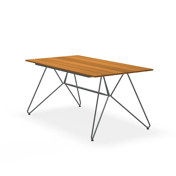 HOUE - SKETCH Outdoor Tisch 160 x 88 cm, Bambus