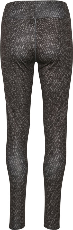 Lounge Nine LNSia Printed Legging RP Pitch black logo print