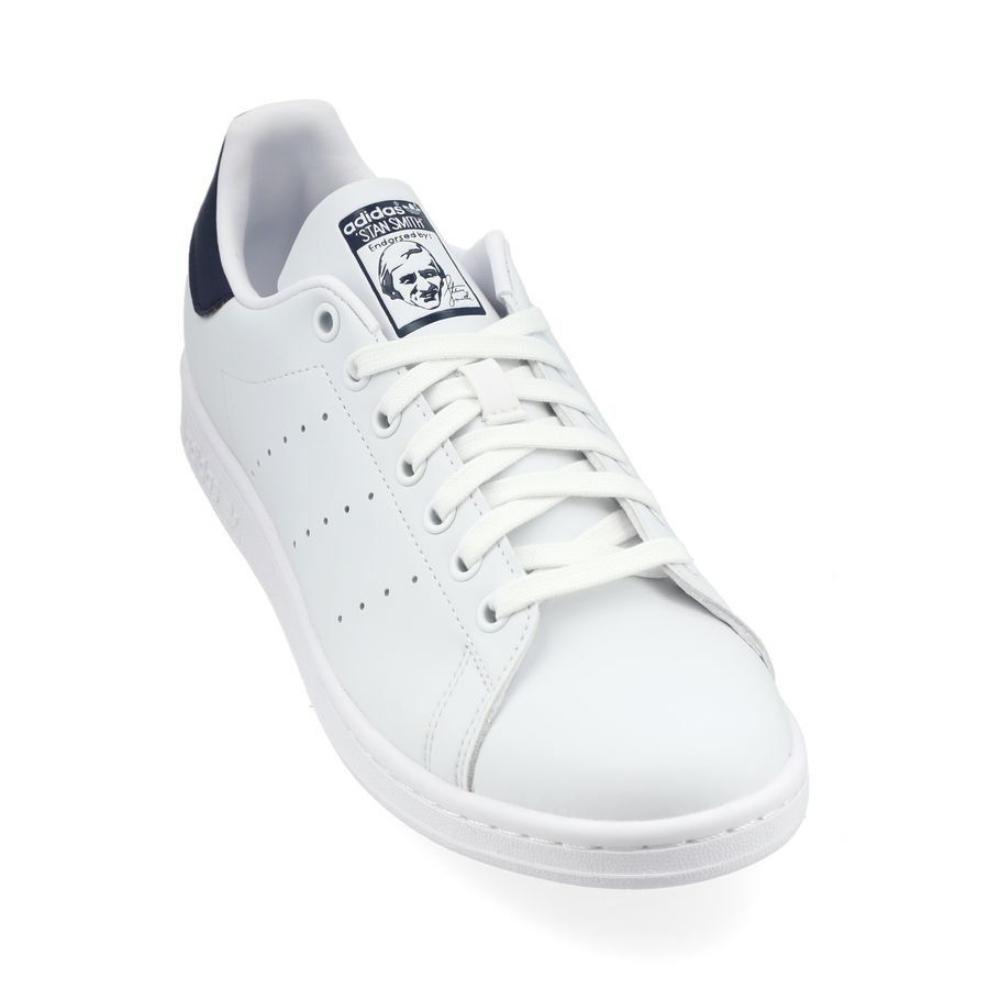 adidas Originals Chaussures Stan Smith Vegan - Blanc/Bleu Marine