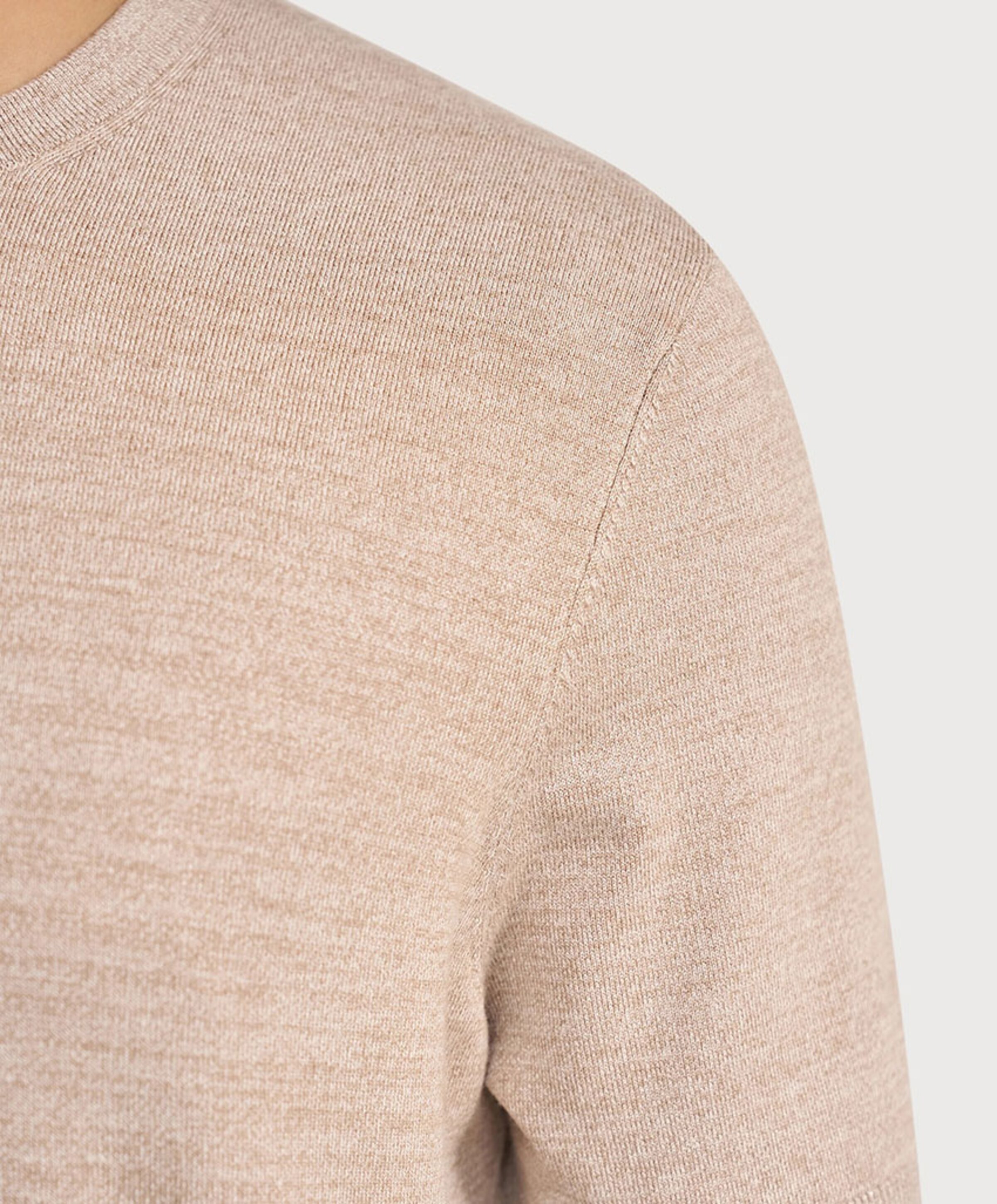 Blue industry Heren T-shirt beige