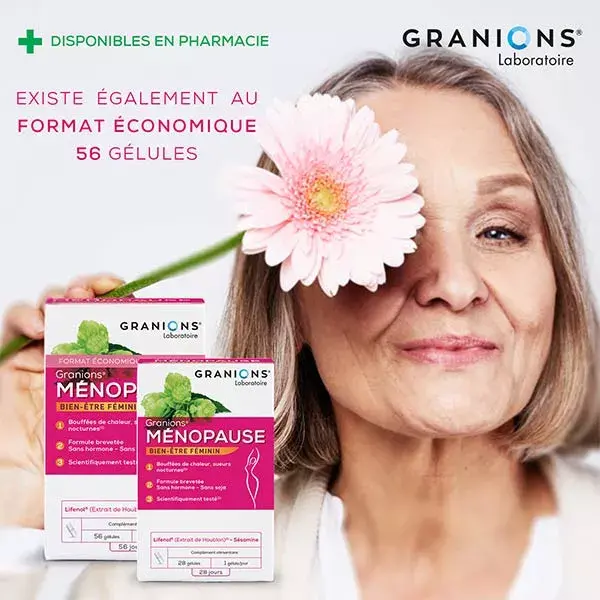 Granions Menopausa 28 cápsulas