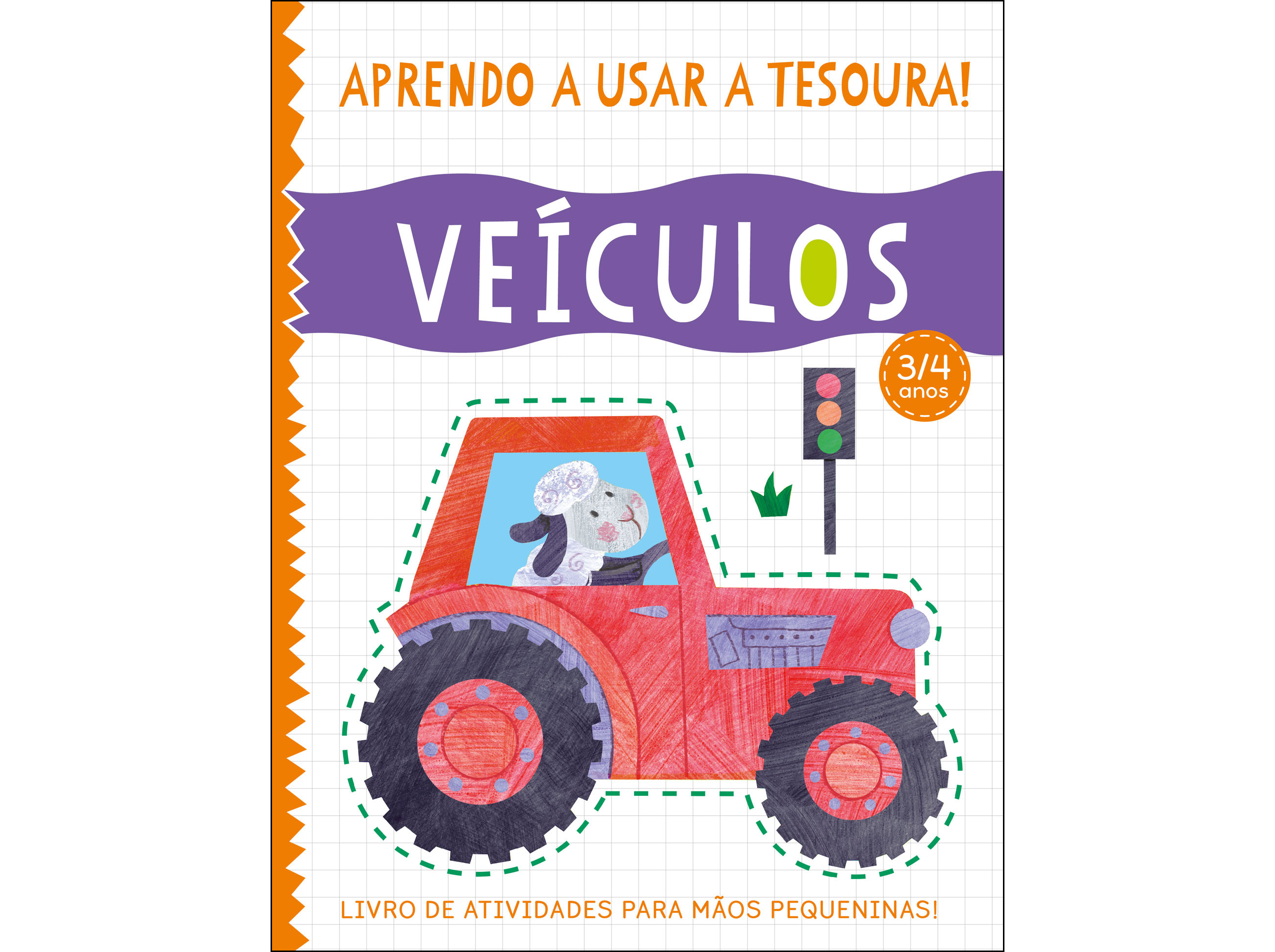 LIVRO APRENDO A USAR A TESOURA VEÍCULOS