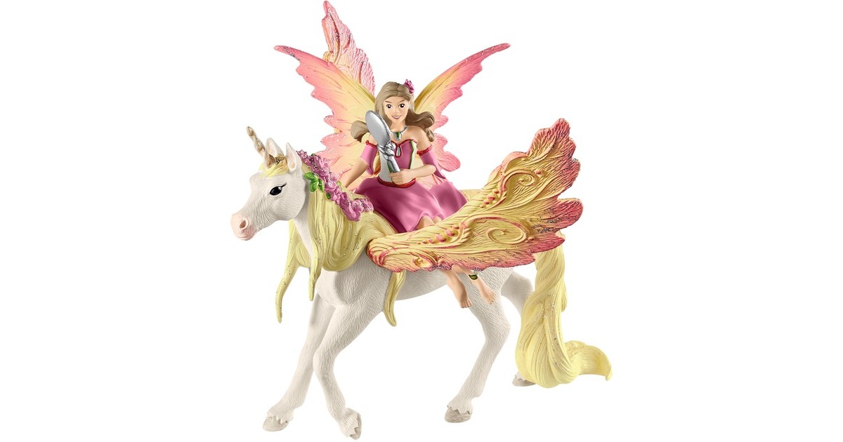 SchleichBayala - Feya met pegasuseenhoorn speelfiguur