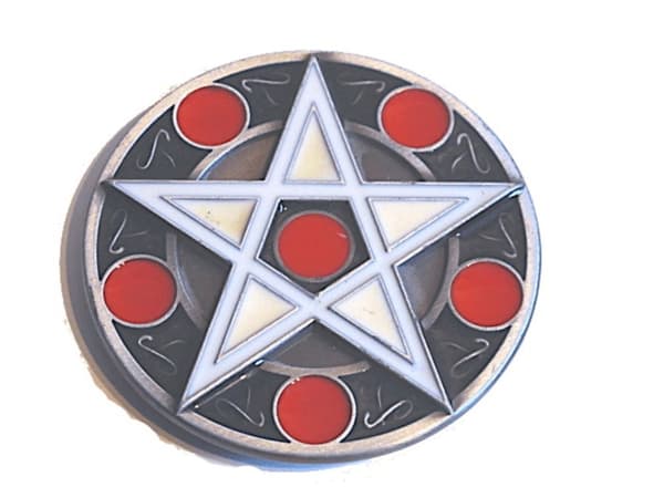 Bältesspänne - Pentagram