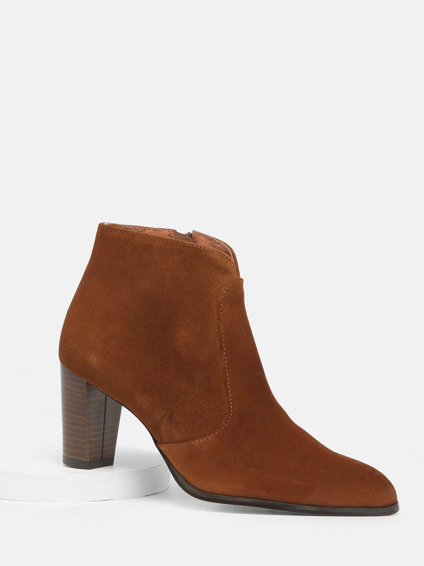 Boots  talon en cuir ARROBA