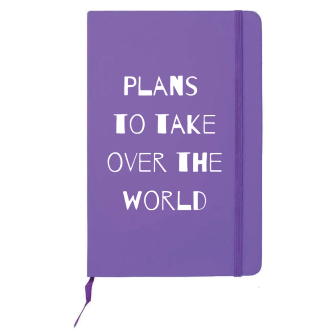 Notitieboek Plans to take over