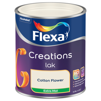 Flexa Creations binnenlak extra mat cotton flower 750 ml