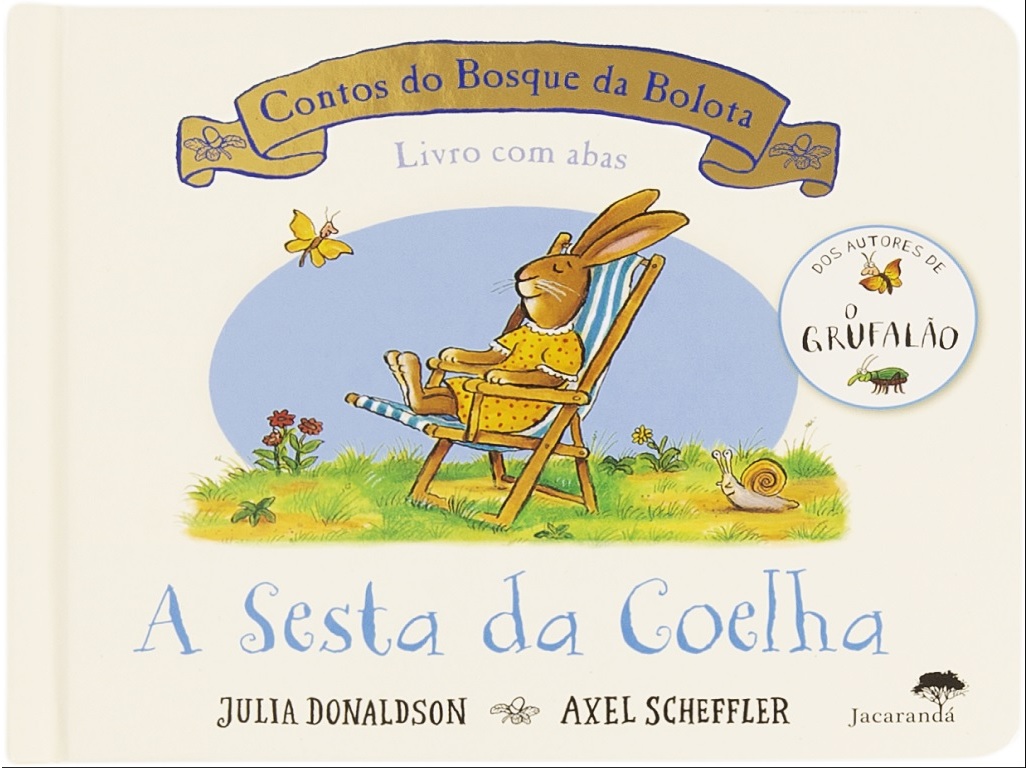 LIVRO CONTOS BOSQUE BOLOTA SESTA COELHA DE JULIA DONALDSON